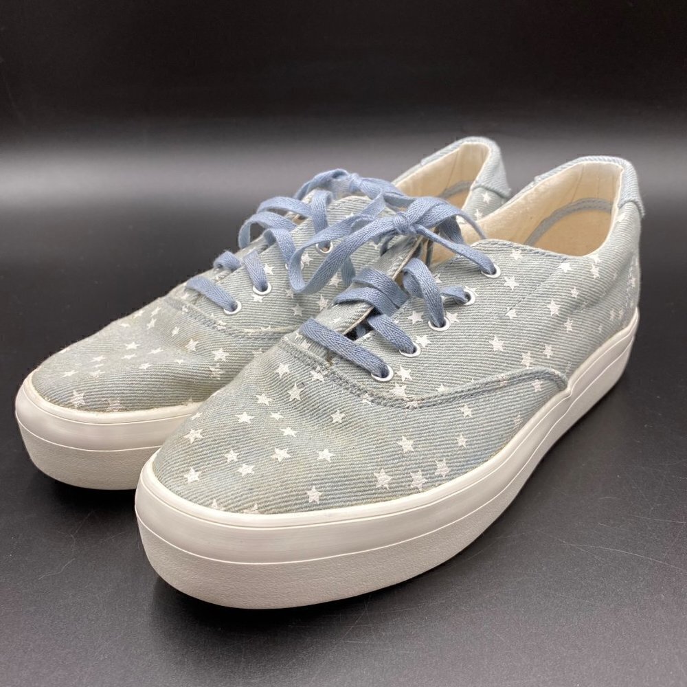 Keds Rise Platform Sneakers Blue Women's Size 7.5